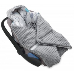 Odejica za avtosedež Jukki Minky Zebras